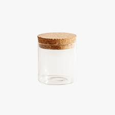 Natural Cork Lid Candle Jar With