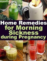 home remes for morning sickness