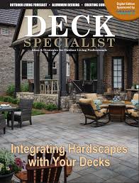 Product line includes cable railings, glass railings, picket railings, and gate systems; Deck Specialist Spring 2019 By 526 Media Group Issuu