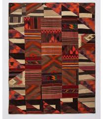 kilim patchwork carpet 261x204 cm