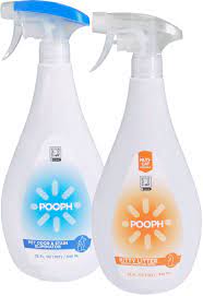 Amazon.com: Pooph Pet Odor Eliminator & Pooph Kitty Litter Box Deodorizer -  2-32oz Bottles - Dismantles Odors on a Molecular Basis, Cats, Freshener,  Eliminator, Urine, Poop, Pee, Deodorizer, Fresh, Clean : Pet Supplies
