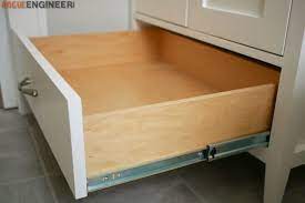 how to build a simple drawer box