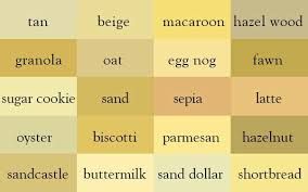 Tan Colour Shades Color Names Color Shades Color