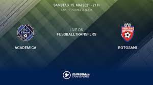 Fc academica clinceni is going head to head with fc botoșani starting on 14 may 2021 at 14:30 utc. Academica Vs Botosani 8 Spieltag Liga I 2020 2021 14 5 Im Liveticker