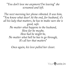 Maybe you would like to learn more about one of these? You Don T Love Me Anymor Quotes Writings By Sonalika Chauhan Yourquote