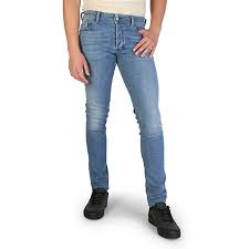 Diesel Mens Jeans Sleenker Denim Pants Slim Skinny Fit Cotton Blue 00s7vg 0688c 01