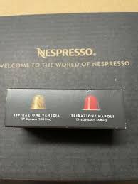 nespresso welcome gift set w 2 view