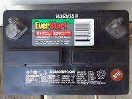 everstart u1 7 lawn garden battery