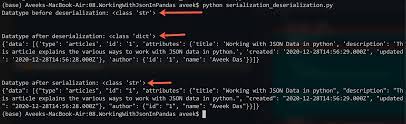 working with json data in python