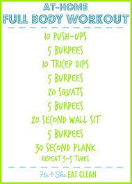 full body workout at home