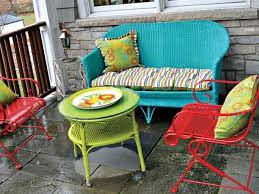 Your Patio Decor With Bright Colors