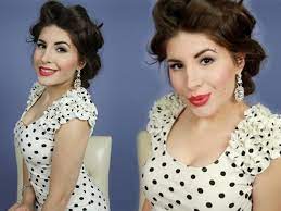 extreme pin up makeup tutorial for