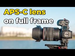 aps c lens on a full frame camera does