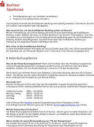 Vergleich geldanlage, konten & kredite. Fragen Und Antworten Zur Visa Card Basis Der Berliner Sparkasse Stand 03 2015 Pdf Kostenfreier Download