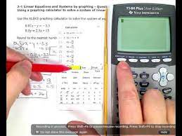 aleks using a graphing calculator to