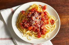 Recipe For Making Spaghetti Sauce From Fresh Tomatoes gambar png