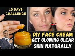 clear skin diy face mage cream