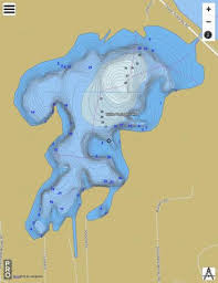 Little Portage Lake Fishing Map Us_mi_81_72 Nautical