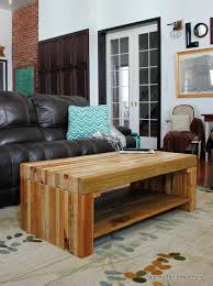 Building Lessons Pallet Coffee Table