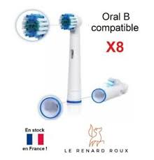 Ce type de brosse à dent électrique à prix discount offre une efficacité redoutable contre la plaque dentaire. Oral B Brossette De Remplacement Tete Compatible Brosse A Dent Electrique X8 Ebay