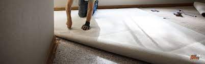 reduce clutter for carpet installation