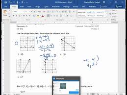 Geometry Help With 3 5 Worksheet