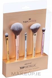 top metallic makeup brush set
