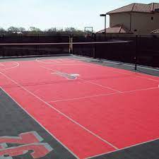 outdoor volleyball court flooring at rs