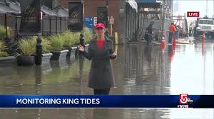 King Tide Sends Water Into Parts Of Downtown Boston