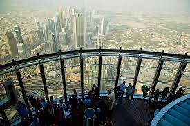 burj khalifa at the top 148th 124th