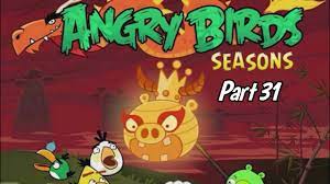 Angry Birds Seasons: Year of the Dragon 3 Star Level and Golden Egg -  YouTube