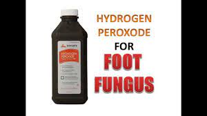 hydrogen peroxide for foot and toenail