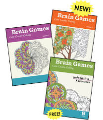 brain games calm creative coloring