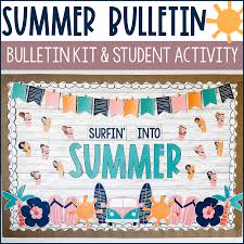 end of the year bulletin board kit
