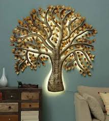 Golden Master Tree Decor Wall Art