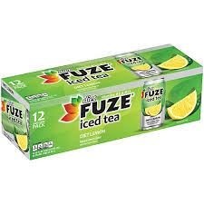 fuze lemon t iced tea 12 oz cans