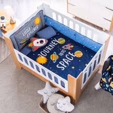 Baby Galaxy 6pc Crib Set 100 Cotton