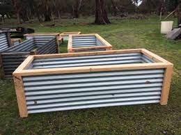 Raised Garden Beds Made From Recycled