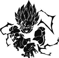 Purchasing this file you agree to not sell or share the file. Goku Instant Download Svg Goku Decal Dragon Ball Art Dragon Ball Super Art