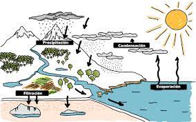 el ciclo del agua aprende geografía