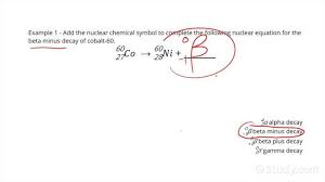 Symbols In A Nuclear Chemical Equation
