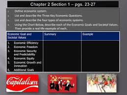 Ppt Chapter 2 Section 1 Pgs 23 27 Powerpoint
