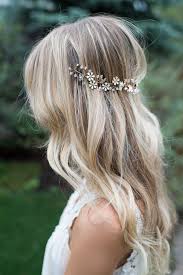 20 gorgeous wedding hairstyles with flowers. Wedding Hair With Flowers Jewels Boho Gold Hair Flower Crown Halo Hair Wrap Gold By Lottiedadesigns Youfashion Net Leading Fashion Lifestyle Magazine
