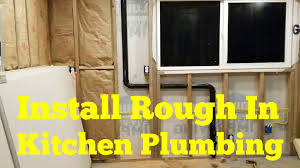 When speaking of plumbing dimensions, the term centerline is often used. Watch Install Rough In Kitchen Plumbing Prime Video