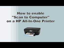enable scan to computer on your hp