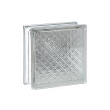 Diamond Pattern Glass Block