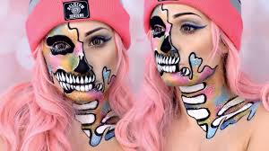 calavera de colores halloween