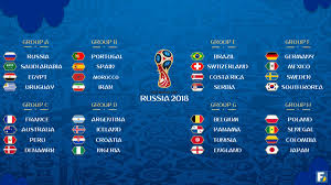 The fifa world cup 2018 will be held in russia from 14 june to 15 july. The Groups Of 2018 Fifa World Cup Europe