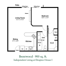 Deupree House Gallery Floor Plans