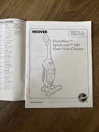 hoover floormate owner operating manual